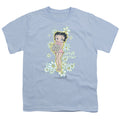 Betty Boop Flowers Youth/Toddler T-Shirt
