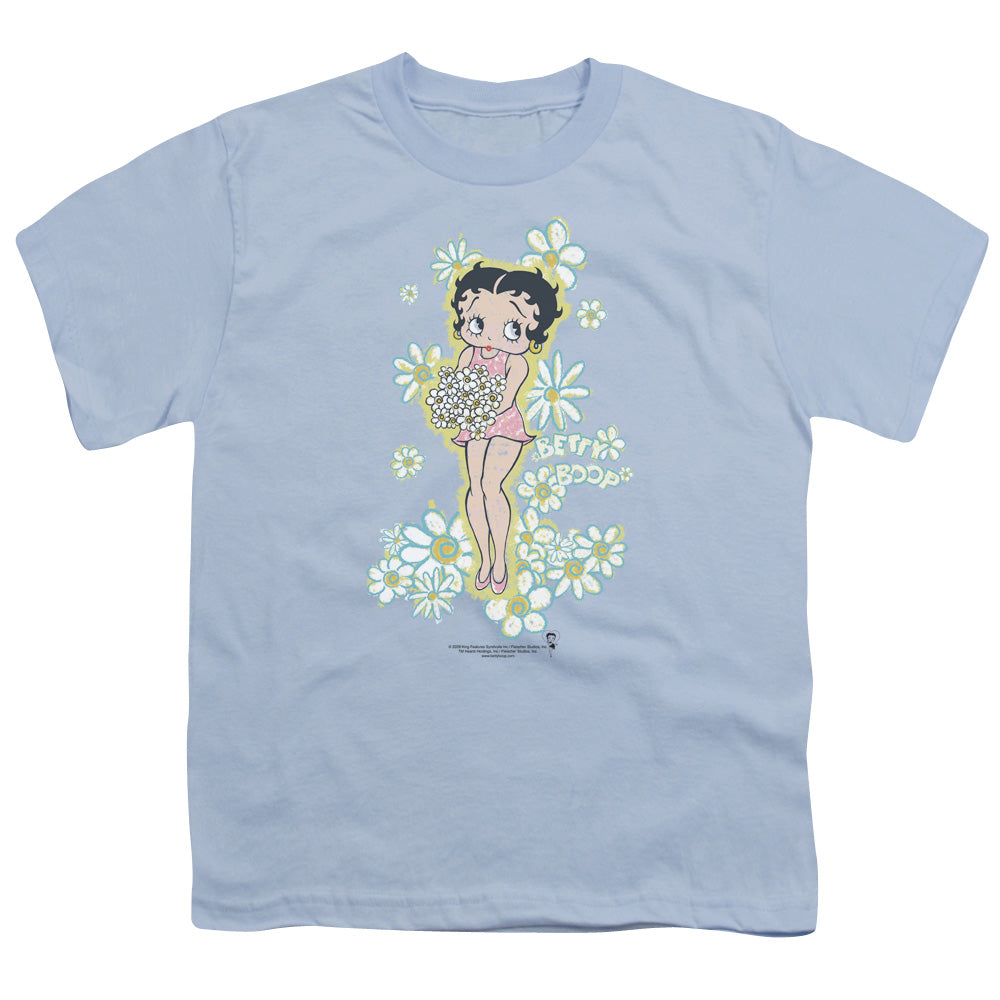 Betty Boop Flowers Youth/Toddler T-Shirt