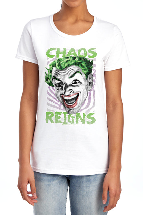 Batman Chaos Reigns Womens T-Shirt