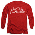 Christmas Santa's Favourite Long Sleeve T-Shirt
