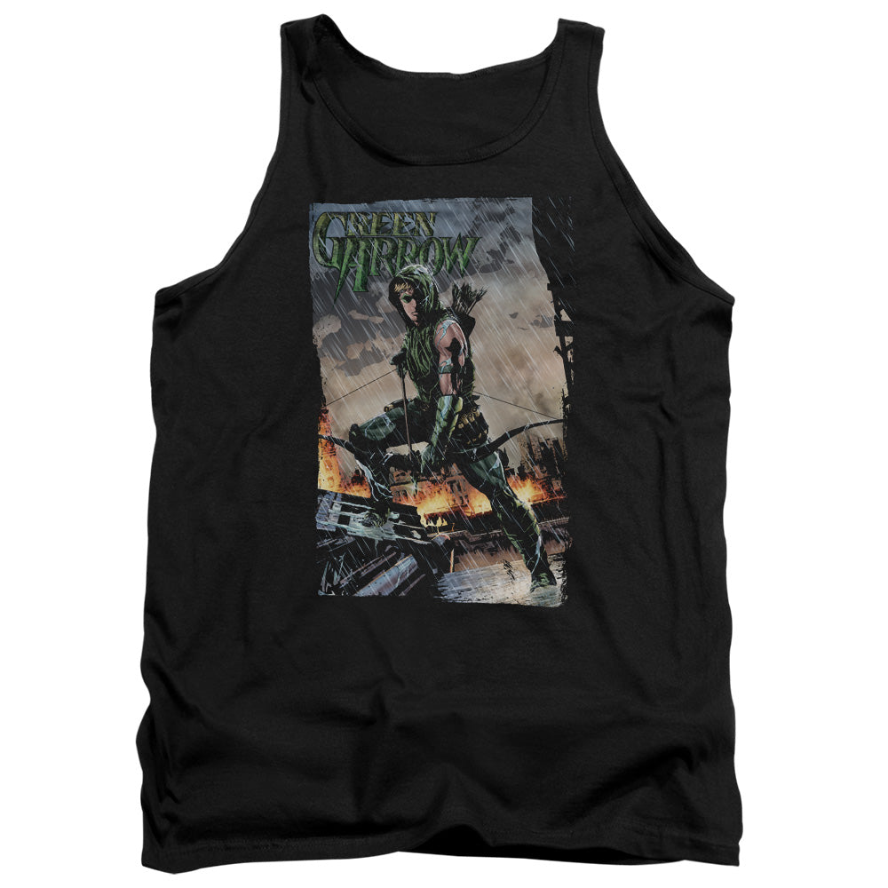 Justice League Fire And Rain Tank Top
