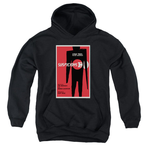 Star Trek Suspicions Black Youth Hoodie