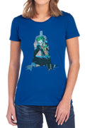 Batman Scene Inside Womens T-Shirt