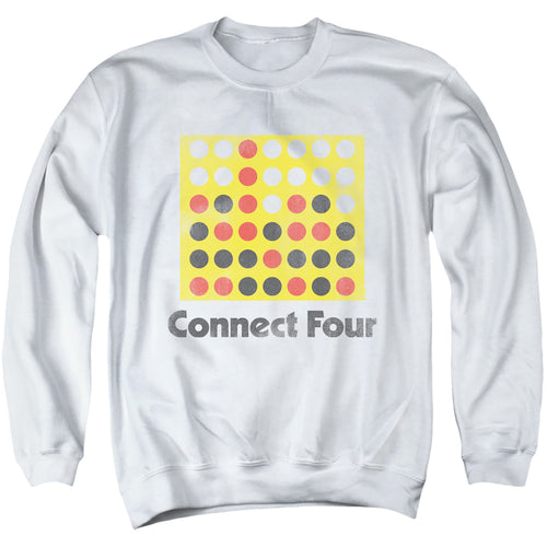 Connect Four Classic Logo Distressed Crewneck Sweatshirt