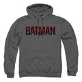 The Batman Logo with Red Bat Pullover Hoodie