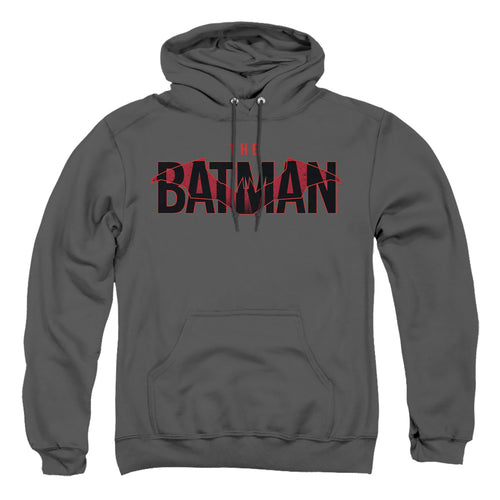 The Batman Logo with Red Bat Pullover Hoodie
