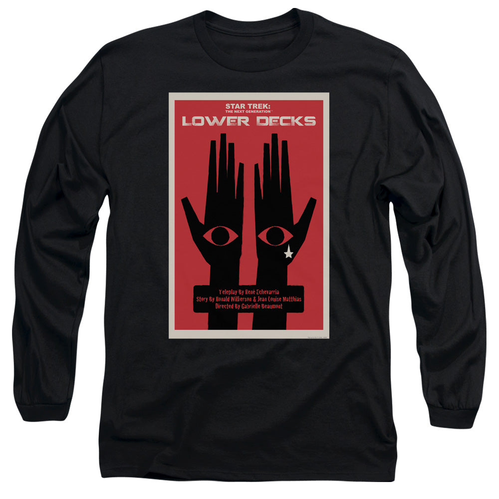 Star Trek Lower Decks Black Long Sleeve T-Shirt