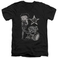 Betty Boop With the Band V-Neck T-Shirt
