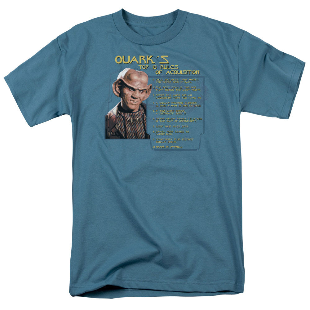 Star Trek Quark's Rules of Acquisition T-Shirt