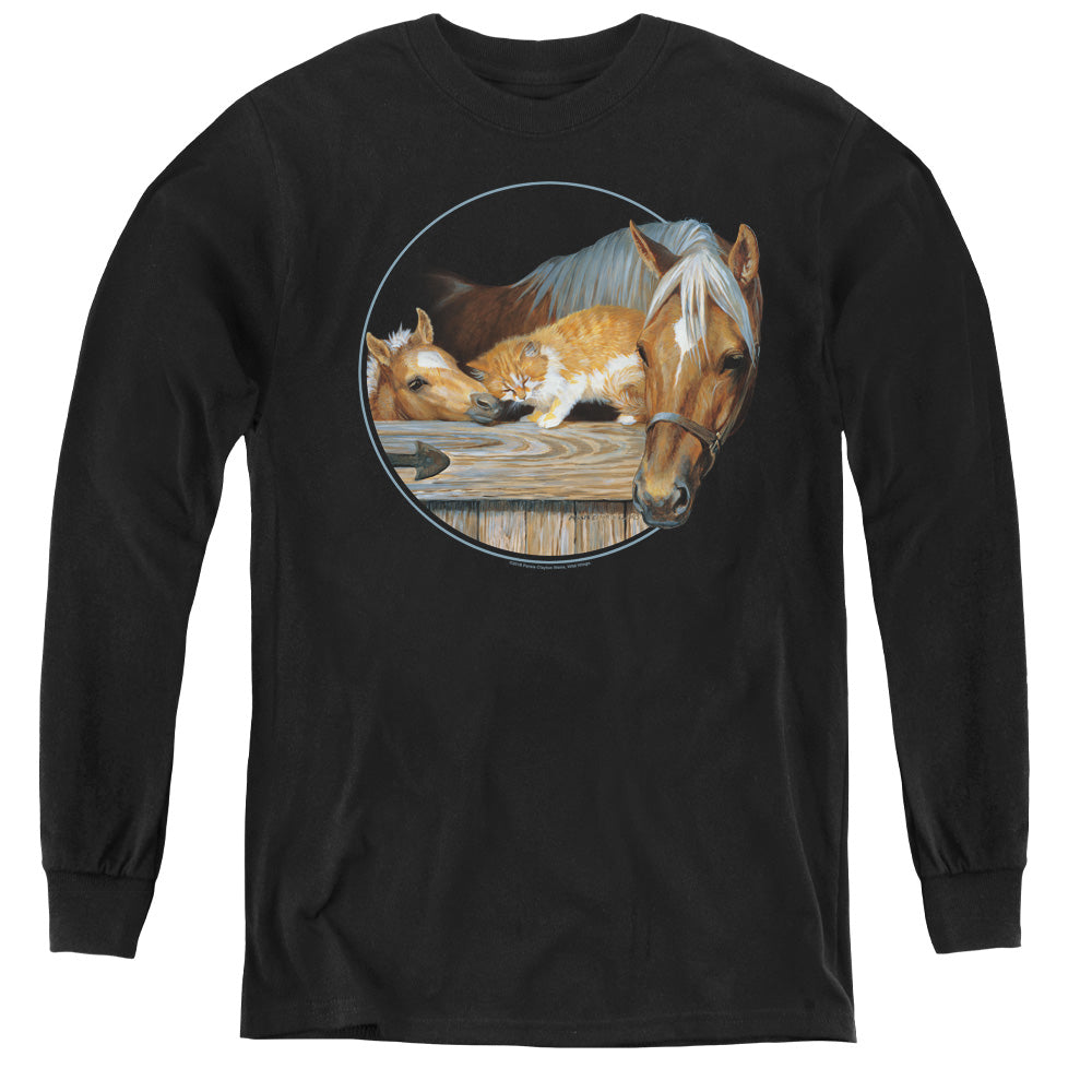 Wild Wings Everyone Loves Kitty Youth Long Sleeve T-Shirt
