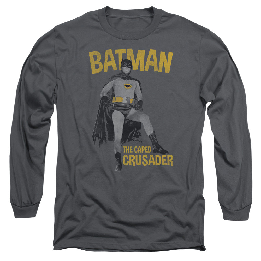 Batman Caped Crusader Long Sleeve T-Shirt