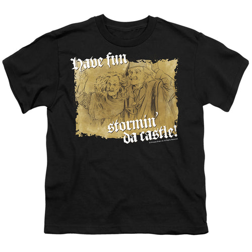 The Princess Bride Have Fun Stormin' Da Castle Black Youth/Toddler T-Shirt