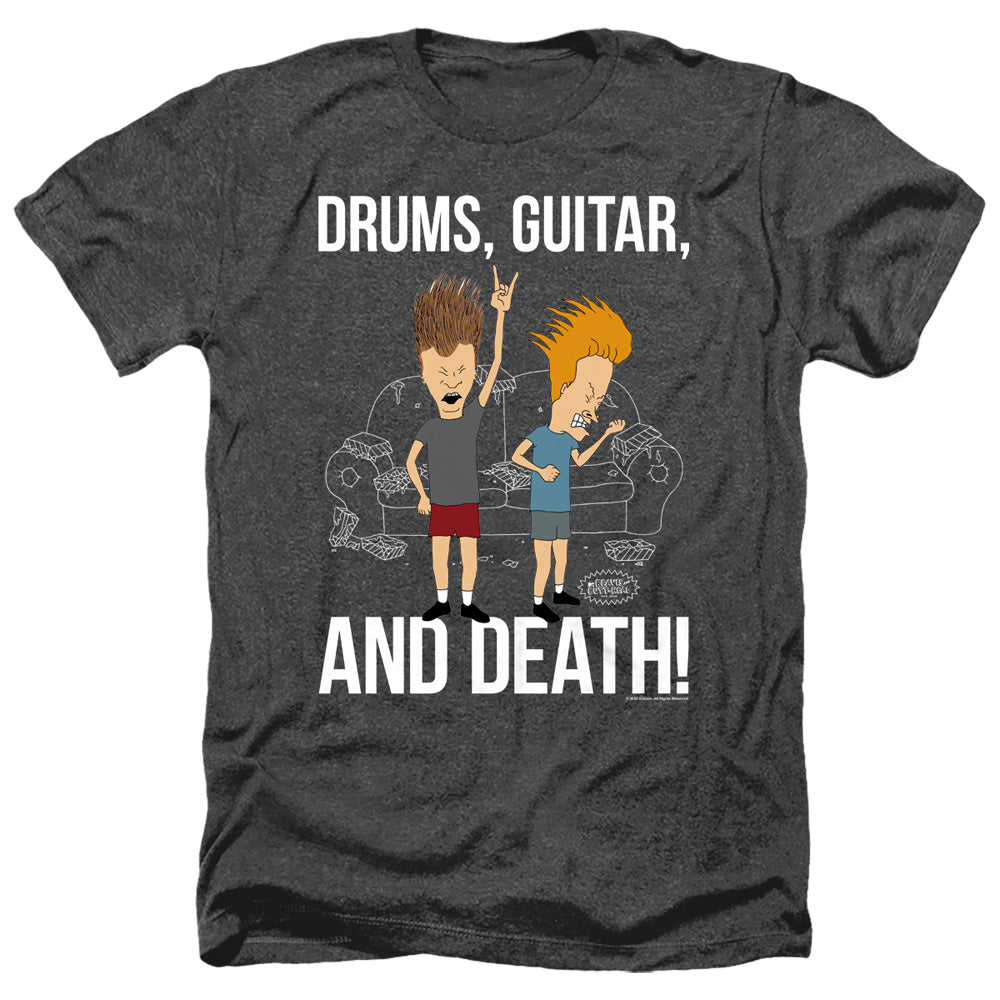 Beavis and Butthead Drums, Guitar, And Death T-Shirt