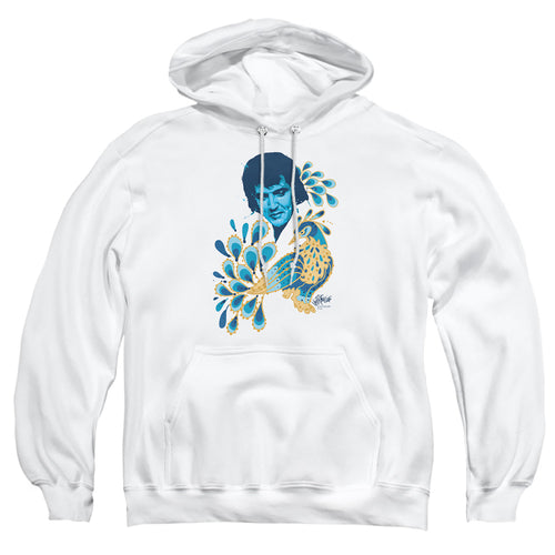Elvis Presley Peacock Pullover Hoodie