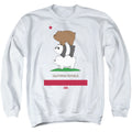 We Bare Bears California Republic Bear Stack Crewneck Sweatshirt