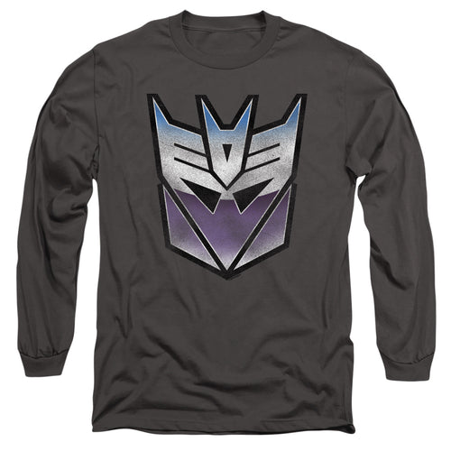 Transformers Vintage Decepticon Logo Long Sleeve T-Shirt