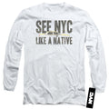 New York City Like a Native Long Sleeve T-Shirt