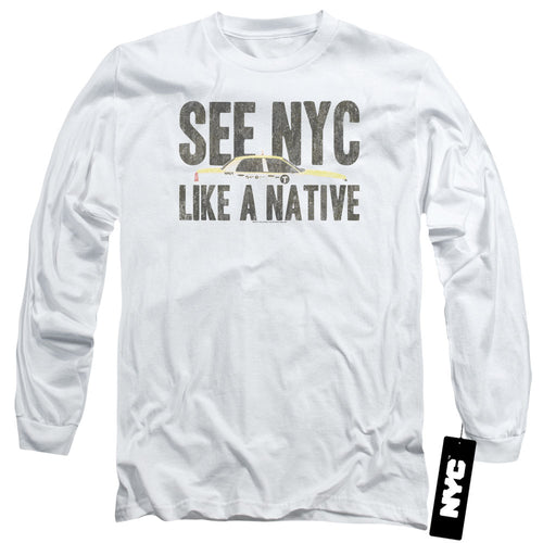New York City Like a Native Long Sleeve T-Shirt