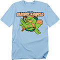 Teenage Mutant Ninja Turtles Party Dude Michelangelo Light Blue T-Shirt