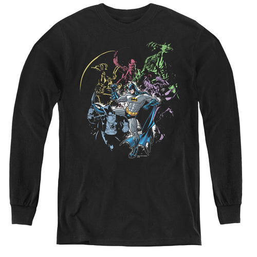Batman Surrounded Youth Long Sleeve T-Shirt