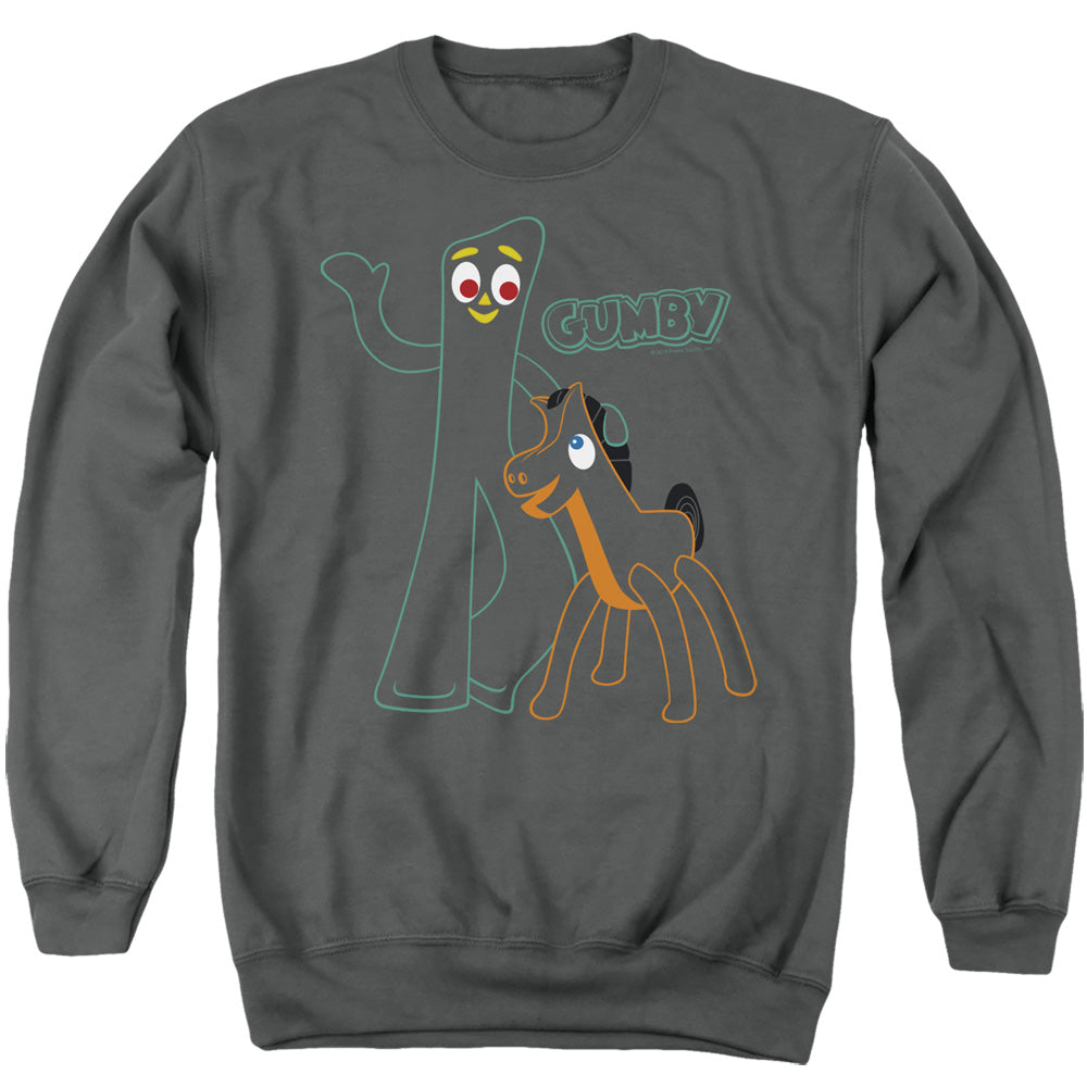 Gumby Outlines Crewneck Sweatshirt