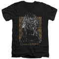 Game of Thrones Iron Throne V-Neck T-Shirt