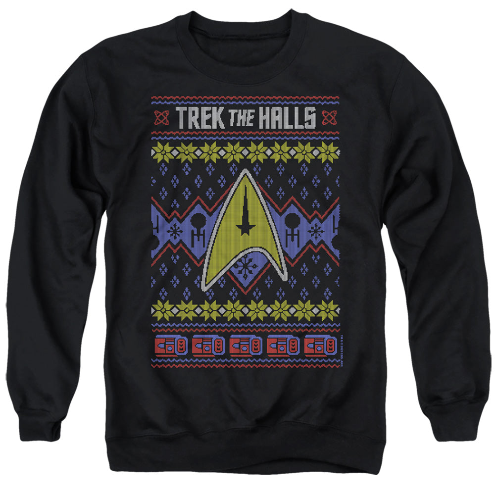 Star Trek Trek the Halls Crewneck Sweatshirt