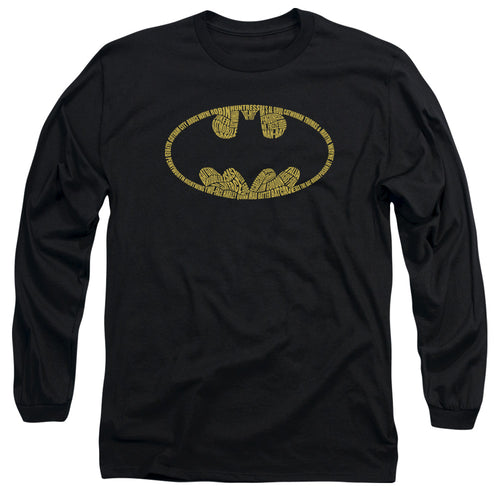 Batman Word Logo Long Sleeve T-Shirt