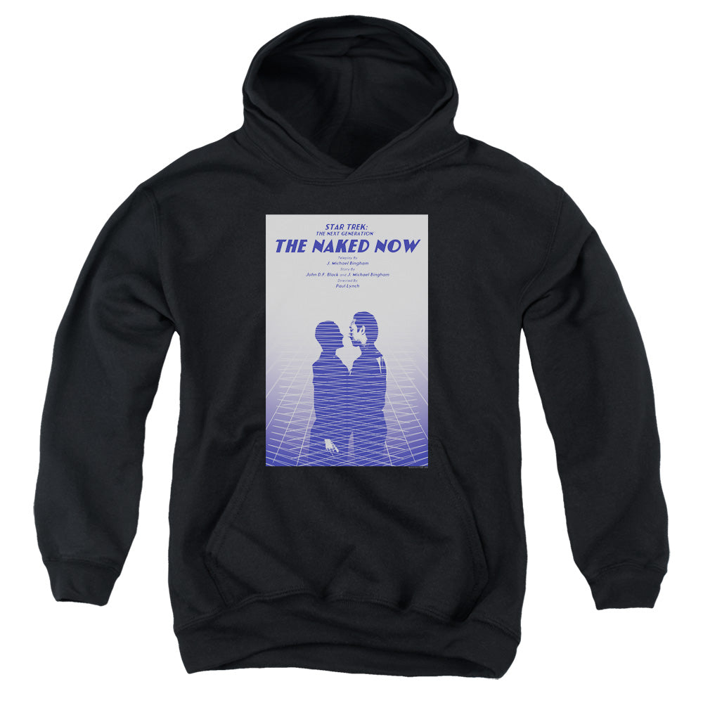 Star Trek The Naked Now Black Youth Hoodie