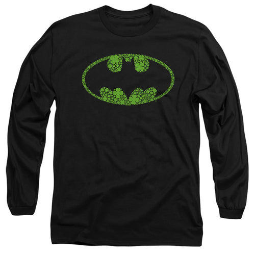 Batman St. Patrick'S Day Shamrock Logo Long Sleeve T-Shirt