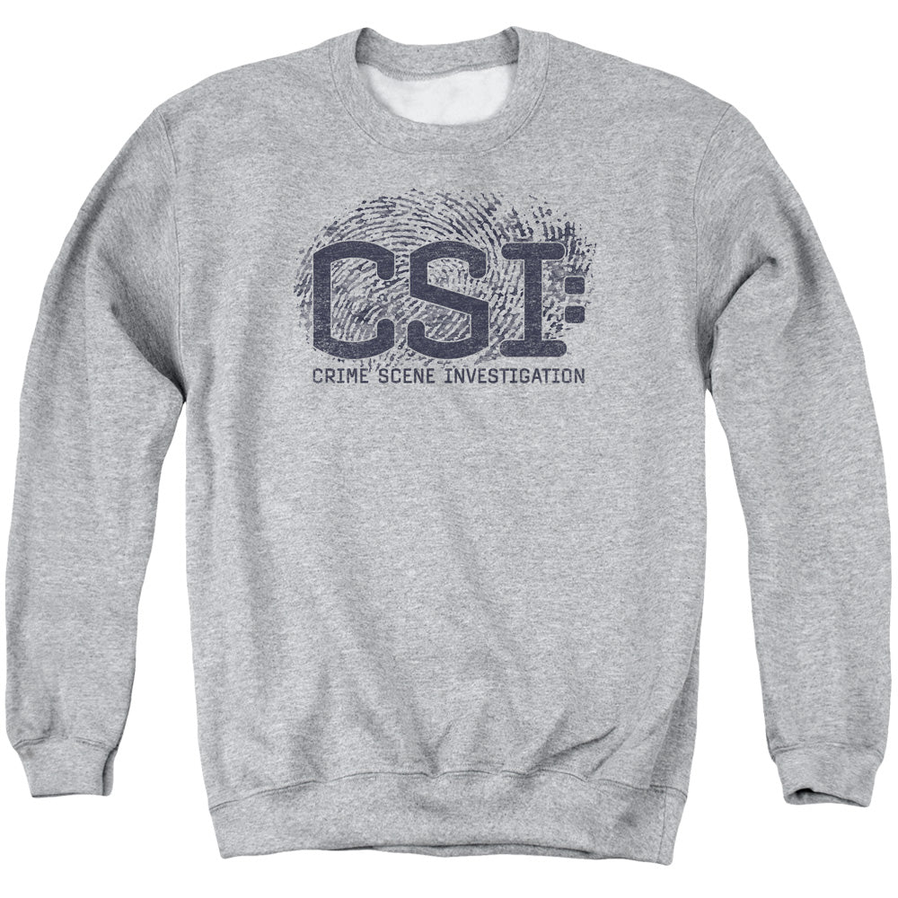 CSI Distressed Logo Crewneck Sweatshirt