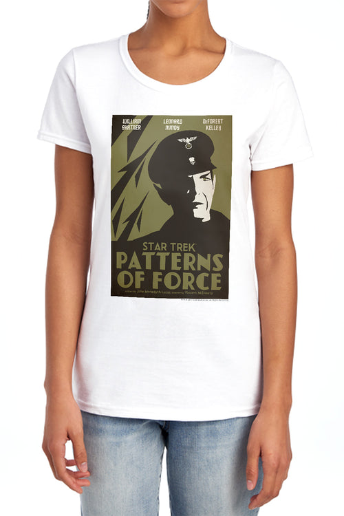 Star Trek Juan Ortiz Patterns of Force Womens T-Shirt