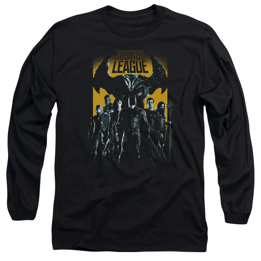 Justice League Stand Up To Evil Long Sleeve T-Shirt