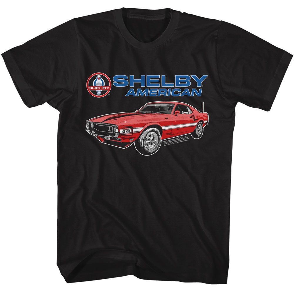 Shelby American Carroll Shelby t-shirt in black