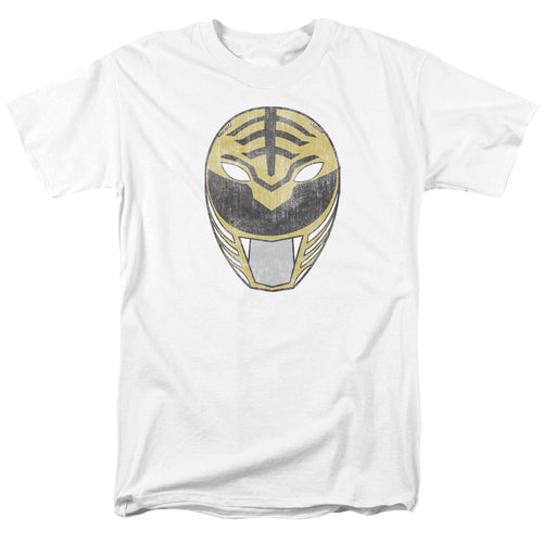 Mighty Morphin Power Rangers White Ranger Mask T-Shirt