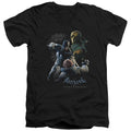 Batman Punch V-Neck T-Shirt