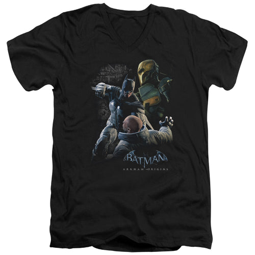 Batman Punch V-Neck T-Shirt