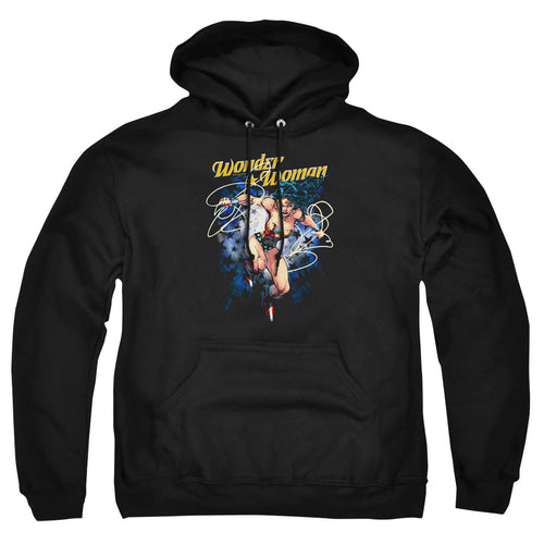 Wonder Woman Starburst Pullover Hoodie