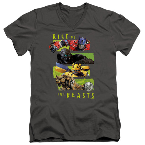 Transformers Rise of the Beasts Lineup V-Neck T-Shirt