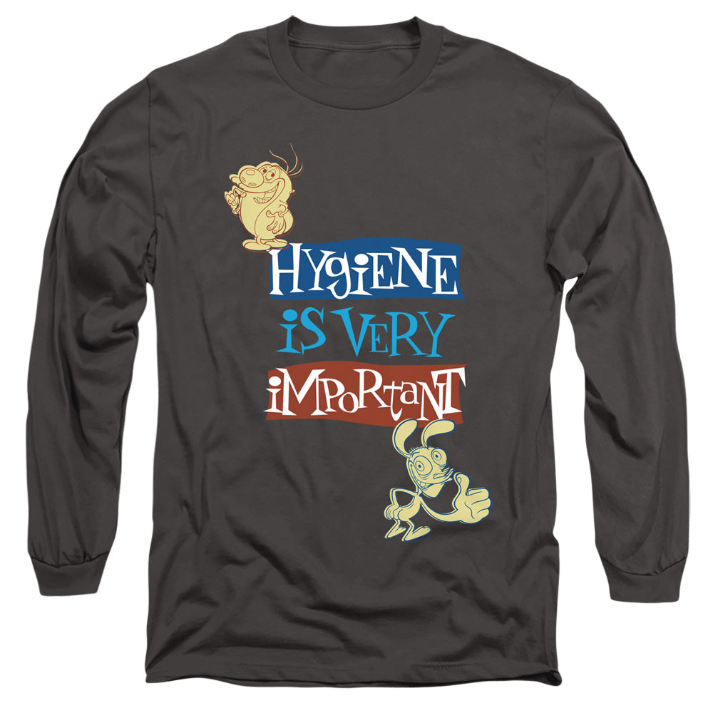 Ren and Stimpy Hygiene Is Very Important Long Sleeve T-Shirt