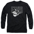 Elvis Presley White Glow Long Sleeve T-Shirt