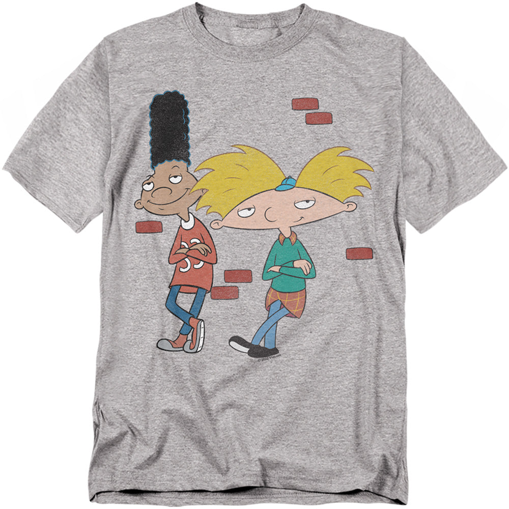 Hey Arnold Arnold And Gerald Leaning T-Shirt