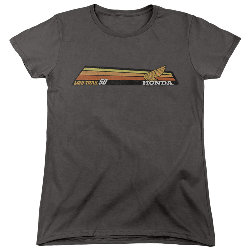 Honda Mini-Trail 50 Stripe Womens T-Shirt
