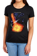 Star Trek The Wrath of Khan Battle Poster Womens T-Shirt