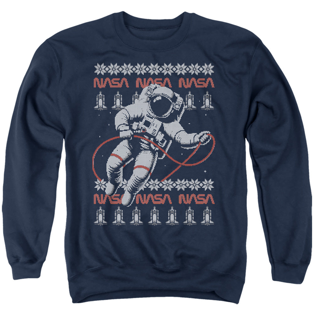 NASA Astronaut Ugly Christmas Crewneck Sweatshirt