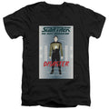 Star Trek Disaster Black V-Neck T-Shirt