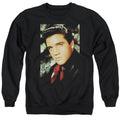 Elvis Presley Red Scarf Crewneck Sweatshirt