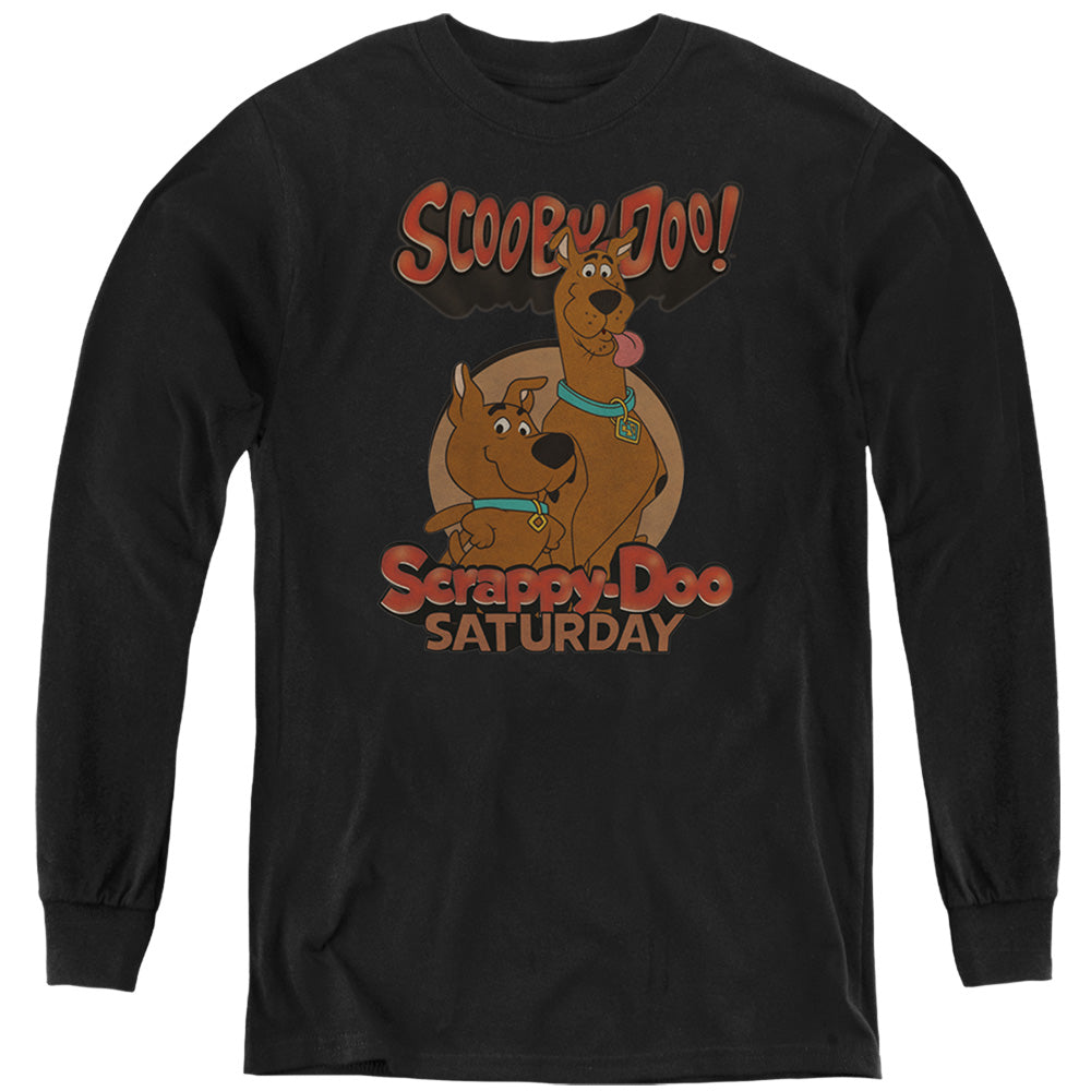 Scooby-Doo Scrappy Saturday Youth Long Sleeve T-Shirt