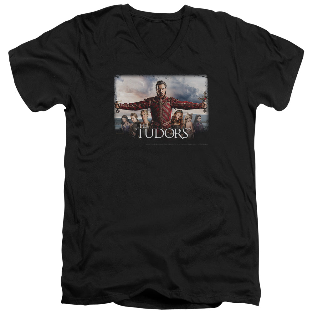 The Tudors The Final Seduction V-Neck T-Shirt