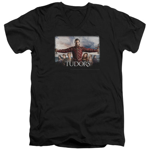The Tudors The Final Seduction V-Neck T-Shirt